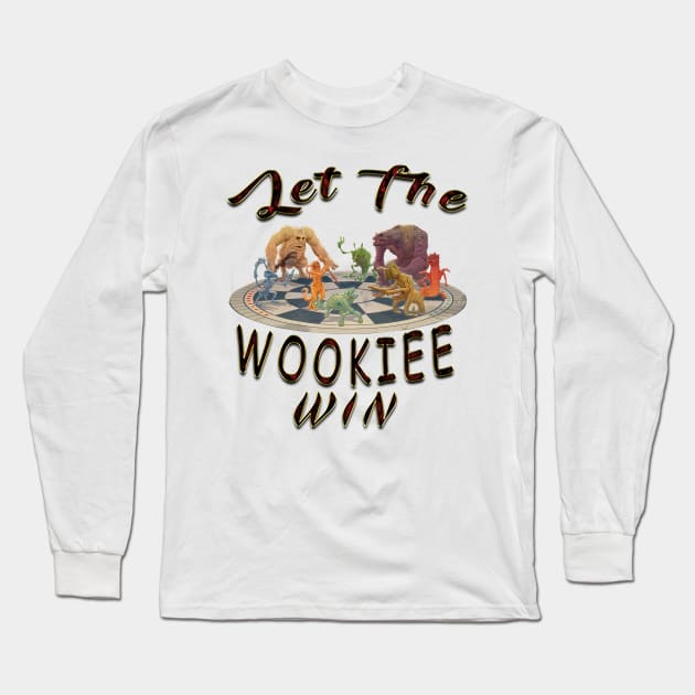 Let The Wookiee Win Long Sleeve T-Shirt by maynhanhvai